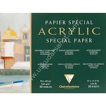 Clairefontaine Akrilik Pad 30x40cm 360gr 10 Yaprak
