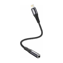 Go Des Gd-uc166 Lightning To 3.5mm Aux Çevirici Örgülü Ses Adaptörü Gri