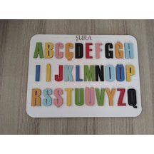 Çocuk Gelişimi Alfabe Yap-boz Puzzle Oyun Kaliteli