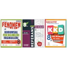 Fenomen 8.sınıf Fen Bilimleri Kurumsal F.+newton Referans Fen Bil.+kurmay Kkd Fen B. 3 Kitap