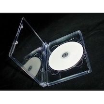 Elba Qd-527 1Li Parlak Şeffaf 10Mm Dvd Kutusu 10 Adet