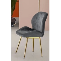 Vr Metal Gold Ayaklı Babyface Kumaş Salon Balkon Ve Mutfak Sandalyesi 6 Adet Vr Metal Gold Ayaklı Babyface Kumaş Salon Balkon Ve Mutfak Sandalyesi 6 Adet