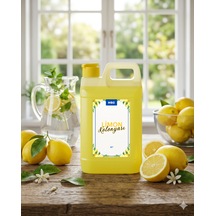1 Litre Limon Kolonyası 80 Ferahlatıcı Doğal Limon Kokulu Kolonya 1000 Ml