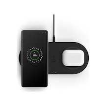 Belkin WIZ002VFBK İkili Kablosuz Şarj Cihazı Siyah