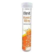Orzax Efervit C Vitamini 1000 MG 20 Tablet