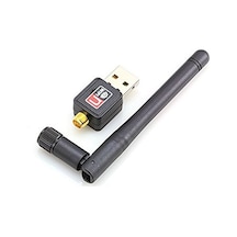 Wi-Fi USB Adaptör Wireless Alıcı 2.4 Ghz 300 Mbps Laptop Pc