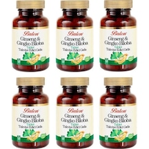 Ginseng Ginkgo Biloba Tablet 720mg*120 6 Adet