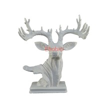 Polyester Kaideli Geyik Büst 34x29cm Hyk17