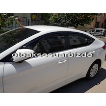 Hyundai Elantra Mügen Cam Rüzgarlığı 2016-2018 Arası 4 Lü Ithal N11.27048