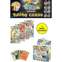 Pokemon Oyun Kartı Tcg Sword&shield Brilliant Stars Booster Pack - 2 Paket 20 Kart