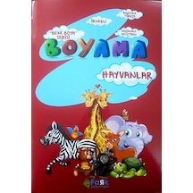 Hayvanlar-Beni Boya Serisi-Boyama- Fark Yayınları