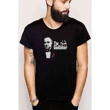The Godfather Baskılı Siyah Erkek Tshirt (528841850)