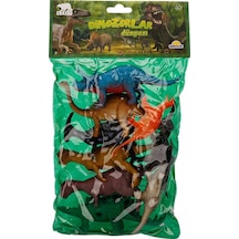 9 Lu Dinozor Figür Seti 12-20 Cm