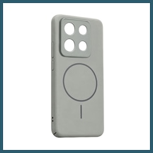 Bezos Redmi Note 13 5g Mika Pc Magsafe Kapak - Gri Ob