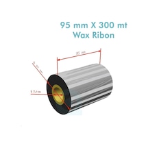 'ribbon'' Wx10fbk Standart Wax 95mm X 300m 1 İnç Outside