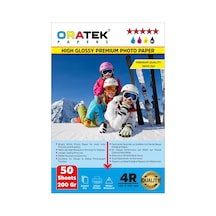 Canon Pixma G3471 Fotoğraf Kağıdı 10x15 Cm Premium Parlak 200 Gr 50 Adet