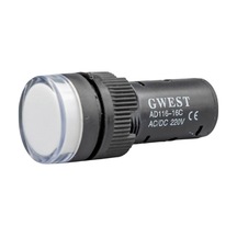 Gwest 16 - B Led Sinyal 220v. Ac-dc Beyaz 20 Adet