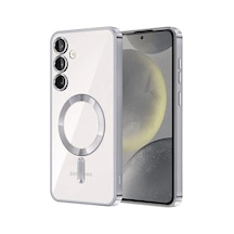 Samsung Galaxy A35 5g Kross Magneticsafe Kapak - Titan Gri 0.2M-Çok Renkli