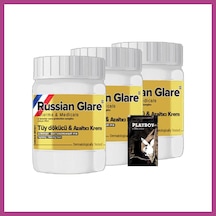 Gees Global Glegnd Rusian Glare Tüylere Krem Nano 3 Adet X 50 Ml Rus Merhemi - Hediye Jel Gbzs