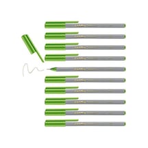 55 Fineliner - Açık Yeşil - 10 Kalem - 0,3 Mm Uç