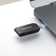 Ma70xm Ax1800 Wi-fi 6 Kablosuz Usb Adaptör 1800 Mbps Çift Bant Hız Usb 3.0 Dahili Sürücü Tak-çalıştır Mu-mımo Wpa3 Güvenlik Windows 11/10 Uyumlu Mini Wi-fi Alıcı