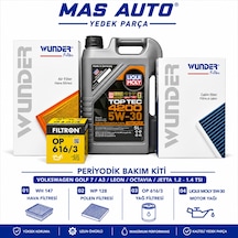 Volkswagen Golf 7 Audi A3 Seat Leon Skoda Octavia Jetta 1.2 1.4 Tsı Periyodik Bakım Kiti Liqui Moly 5w30