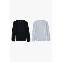Penti Unisex Uzun Kollu 2 li Çok Renkli T-shirt