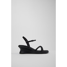 Camper Louise Sandal Kadın Siyah Deri Sandalet-14533