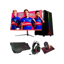 Ramtech Current V140 i5-12400F 32 GB 960 GB SSD 4 GB RX550 23.6" Dos Masaüstü Oyuncu Bilgisayarı