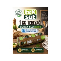 Tereyağ 1kg X 3 Adet