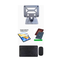 Xiaomi Redmi Pad Se 11'' Uyumlu Ekran Koruyucu Klavye Mouse Set