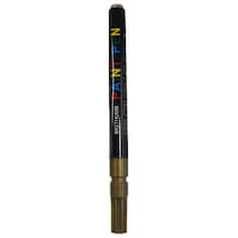 Rötuş Kalemi Paint Pen Gold Renk Metal, Ahşap Ve Oto Yüzey Boyası / 2 Adet