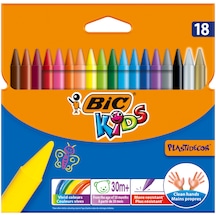 Bic Kids Plastidecor Elleri Kirletmeyen Pastel Boya 18 Renk