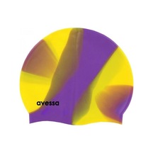 Avessa Mc701 Unisex Silikon Bone Sarı - Mor Çok Renkli