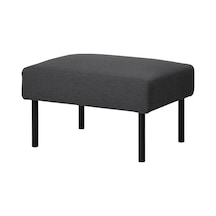 Ikea Glostad Ayak Uzatma Taburesi, Knisa Koyu Gri