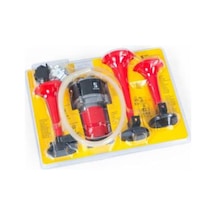Seger 3 Borulu 24V 82Kh240003 Kompresörlü Havalı Korna Melodili