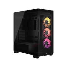 Corsaır 3500x 750w 80plus Bronze 3x120mm Argb Midt Atx Siyah Kasa