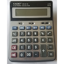 Kadio KD-6118 Büyük Boy 12 Hane Hesap Makinesi