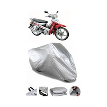 Kymco Aktiv 110 Gri Su Geçirmez Motosiklet Brandası Premium