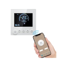 Mufunye Akıllı Wifi Termostat - Yerden Isıtma Ve Oda Kontrolü İçin Programlanabilir Dokunmatik Ekran