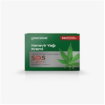 Greenlabel Kenevir Yağı S.o.s Krem 50 ML