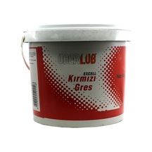 Uberlub Excell Kırmızı Gres Kalsiyum Sabunlu Gres 14 KG