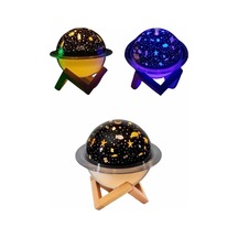 Bfs Aromaterapi Hava Nemlendirici Gece Lambası Uzay Model Satürn Oda Kokusu