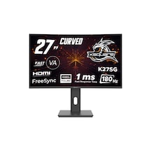 Dexim Dmt007 27'' 180hz 1ms Fhd Hdmı Dp Hdr Freesync Fast Va Curved Gaming Monitör
