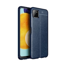 Newface Samsung Galaxy A22 Kılıf Auto Focus Kapak - Lacivert