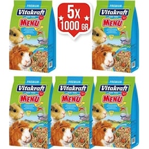 Vitakraft Menü Vital Premium Ginepig Yemi 1 Kg x 5 Adet