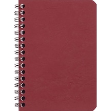 Clairefontaine Age Bag Wirebound 9x14 Çizgili Defter Bordo 785962c