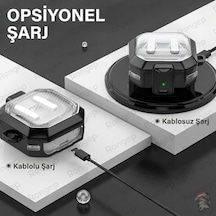 Galaxy Buds4 Pro/buds 4 İçin Kılıf Güvenlik Kilit Tasarımlı Tam Koruma Sağlayan Galaxy Buds4 Kulaklık Kılıfı Karbon Fiber Dokulu Buds 4 Pro Kılıfı Siyah