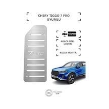 Chery Tıggo 7 Ayak Dinlendirme Pedalı Krom Ayak Dayama Pedalı