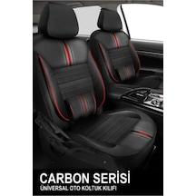 Renault Laguna 3 Grand Tour Station Wagon 2007-2015 Uyumlu Jakar Oto Kılıfı Tam Set Kırmızı Detaylı